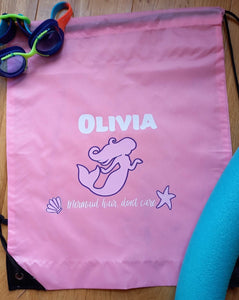 LWB Collection - Personalised Swim/ Gym Bag (choice of colour and design)