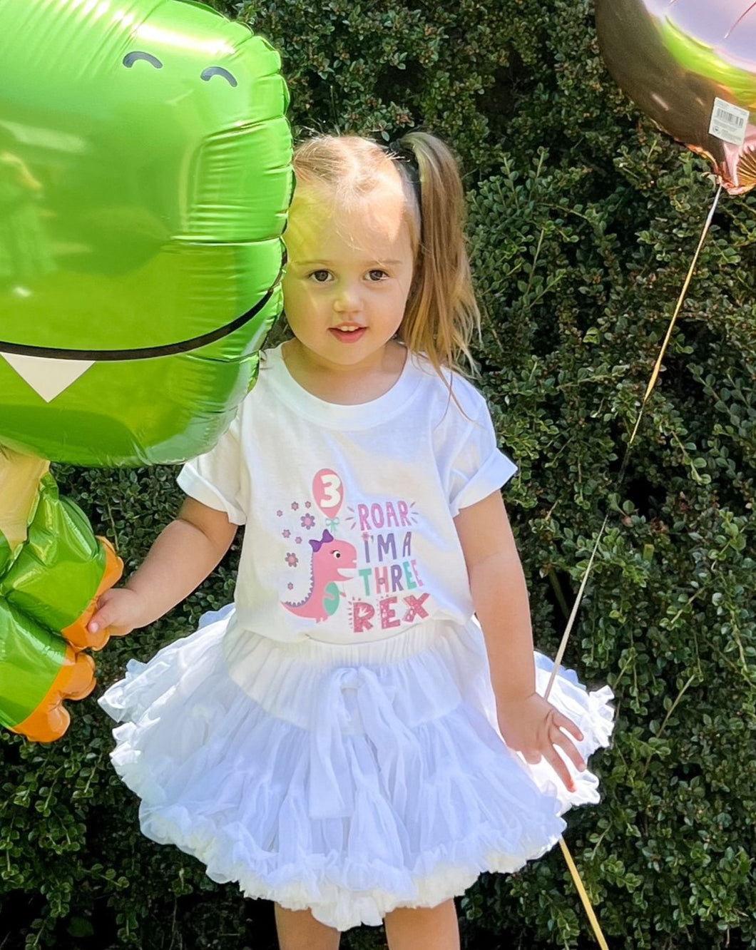 3 Rex Birthday Girl