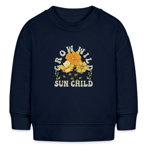 Grow Wild Sun child sweatshirt - navy
