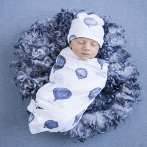 Snuggle Hunny Kids - Cloud Chaser Snuggle Swaddle & Beanie Set