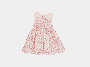 Sarah Colman - Floral woven dress with collar