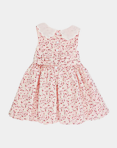 Sarah Colman - Floral woven dress & hairbow Set