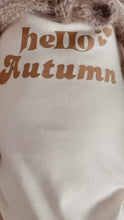 Load and play video in Gallery viewer, Hello Autumn Tee
