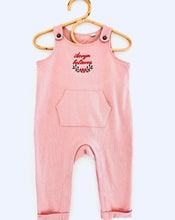 Load image into Gallery viewer, Believe Dusky Pink Dungarees
