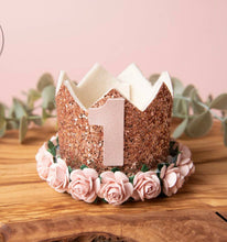 Load image into Gallery viewer, Birthday Rose Gold &amp; Pink Crown
