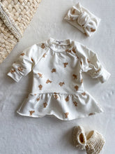 Load image into Gallery viewer, Teddy Bear Ruffle Dress
