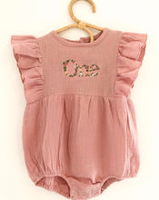 Load image into Gallery viewer, The Hope - Dusky Pink Muslin ONE romper
