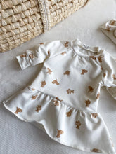 Load image into Gallery viewer, Teddy Bear Ruffle Dress

