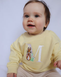 Peter Rabbit and Flopsy (choice of pastel sweat colour)