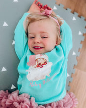 Load image into Gallery viewer, Vintage Pink Santa Sweatshirt
