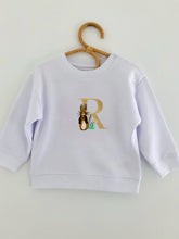 Load image into Gallery viewer, Peter Rabbit and Flopsy (choice of pastel sweat colour)
