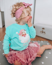 Load image into Gallery viewer, Vintage Pink Santa Sweatshirt
