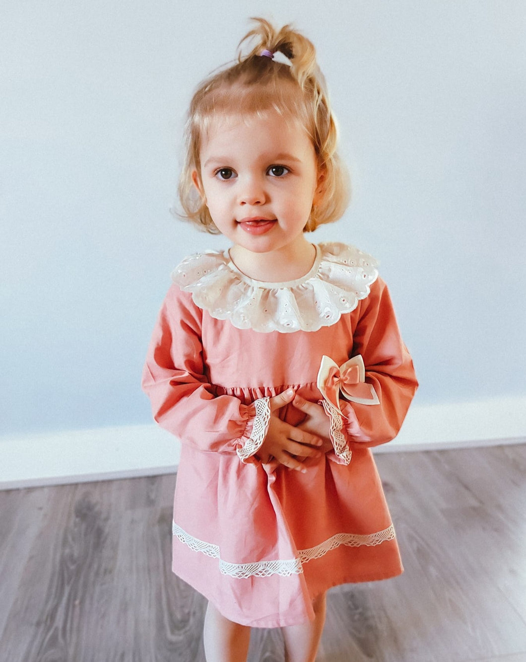 The Sophie -  Frilly Lace Collar Dress