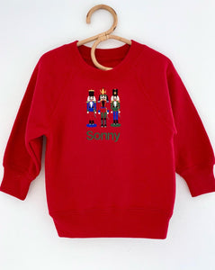 Toy Soliders  Embroidered Sweatshirt