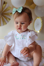 Load image into Gallery viewer, The Ella - Frilly 1st Birthday Romper
