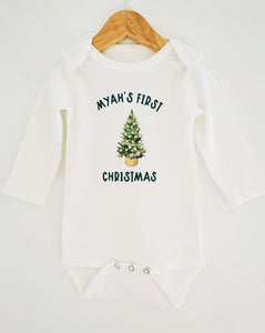 Babies First Christmas - Bodysuit or Sweatshirt