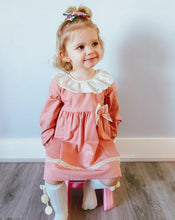 Load image into Gallery viewer, The Sophie -  Frilly Lace Collar Dress
