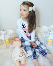 Load image into Gallery viewer, PRE ORDER Personalised Little Deer Pink PJs
