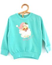 Load image into Gallery viewer, Vintage Pink Santa Sweatshirt
