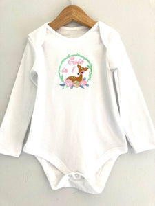 The Evie - Birthday Deer Bodysuit
