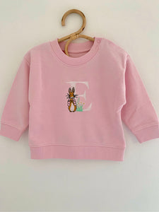 Peter Rabbit and Flopsy (choice of pastel sweat colour)