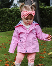 Load image into Gallery viewer, Bubblegum Pink Rain Jacket
