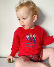 Load image into Gallery viewer, Toy Soliders  Embroidered Sweatshirt
