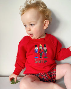Toy Soliders  Embroidered Sweatshirt