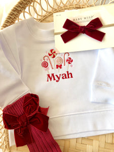 Candy Cane & Lollipop Sweatshirt