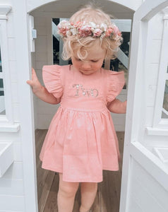 The Riley - Frilly Pink Birthday Girl Dress