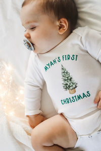 Babies First Christmas - Bodysuit or Sweatshirt