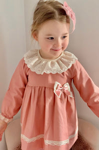 The Sophie -  Frilly Lace Collar Dress