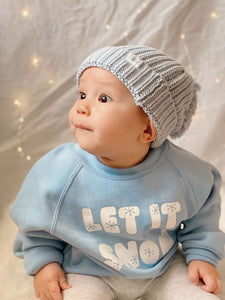 Let it Snow Baby Blue
