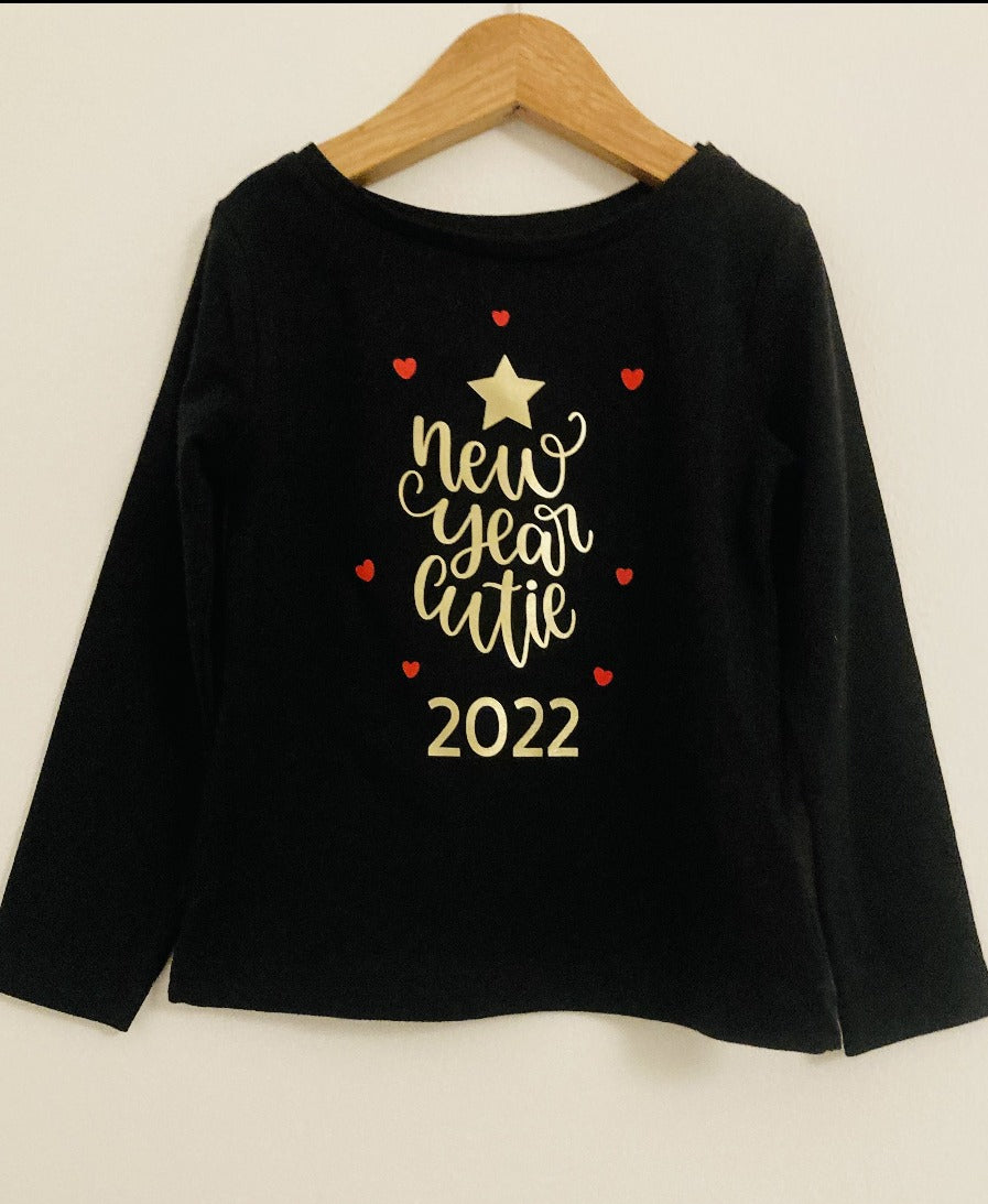 New Year Cutie (bodysuit or top)