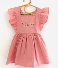 Load image into Gallery viewer, The Riley - Frilly Pink Birthday Girl Dress
