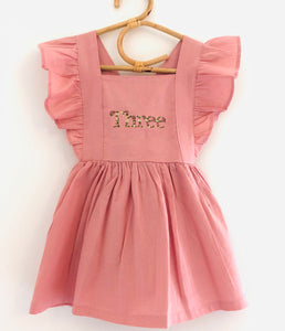 The Riley - Frilly Pink Birthday Girl Dress