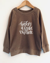 Load image into Gallery viewer, Baby it’s Cold Outside Top (Colour Choice)
