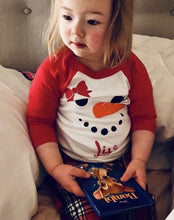 Load image into Gallery viewer, PRE ORDER Personalised Little Snow PJs (Pre Order Delivery in September)
