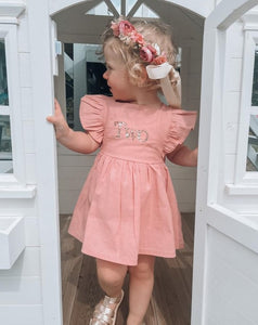 The Riley - Frilly Pink Birthday Girl Dress