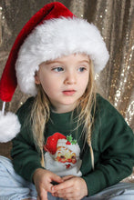 Load image into Gallery viewer, Vintage Green Santa Sweatshirt
