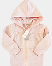 Load image into Gallery viewer, Sarah Colman - Pink zip through signature hoodie
